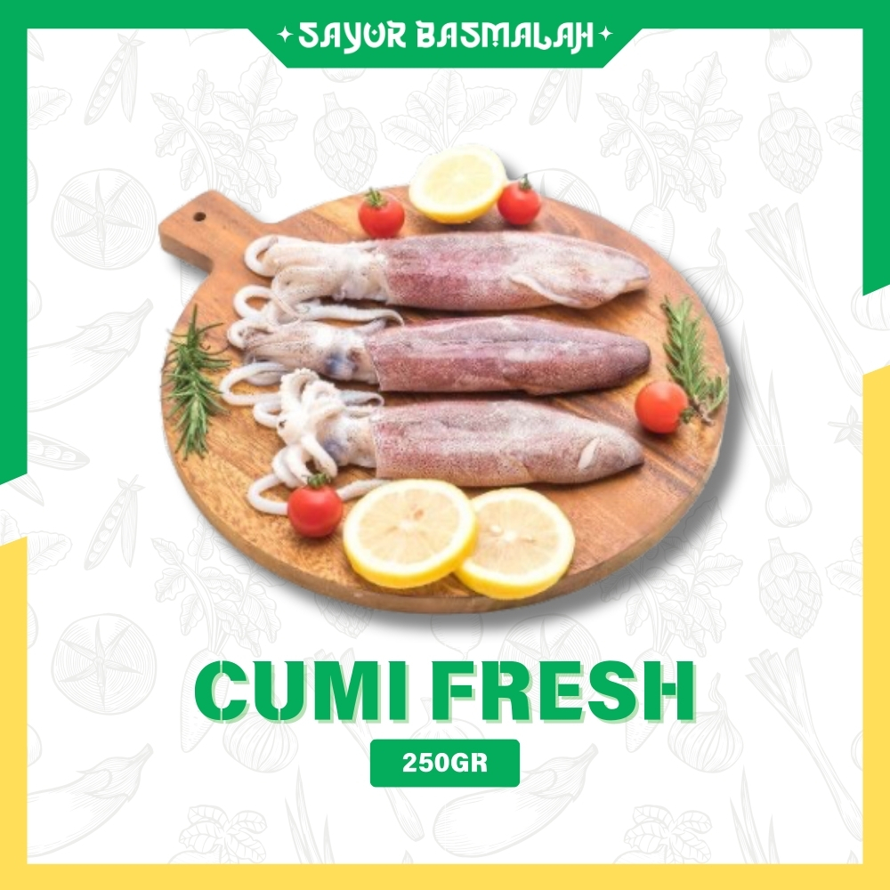 

Cumi Fresh (±) 250gr - Sayur Basmalah