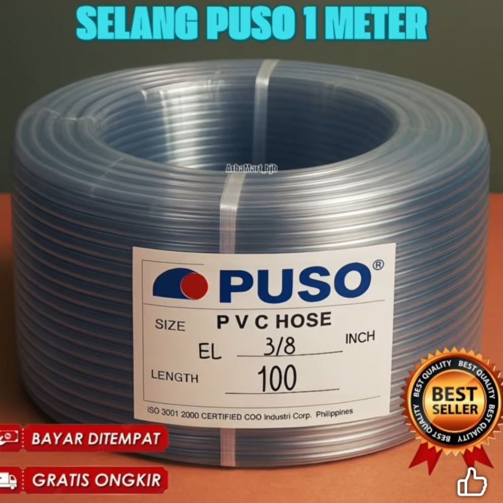 SELANG AERATOR AQUARIUM PANJANG 1 METER