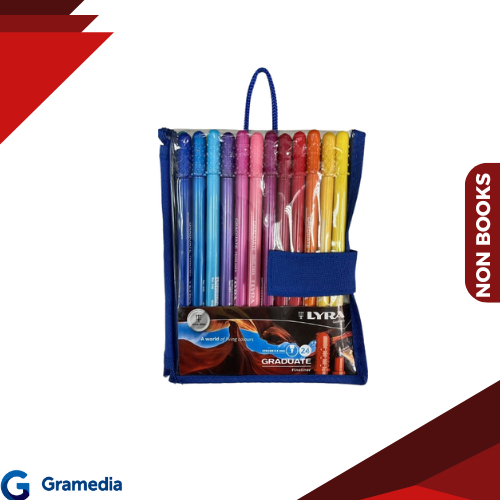 

Gramedia Medan - LYRA Lyra Graduate Fineliner Wallet 24cols