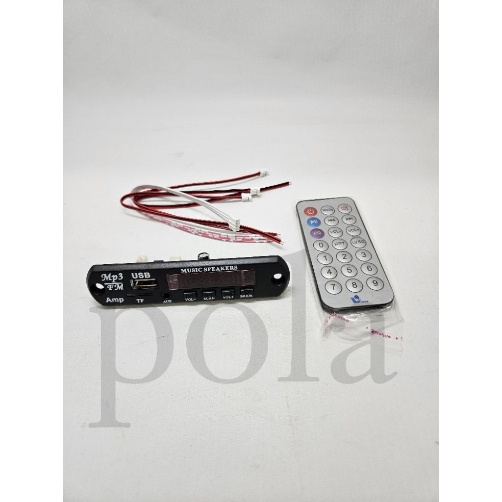 kit modul mp3 bluetooth + ampli fm mp3 ampli radio vire