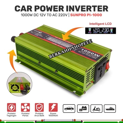 Power Inverter SUNPRO 1000W PI 1000 Watt MURAH