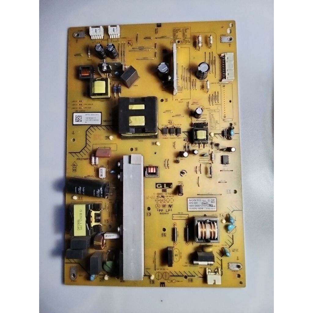 POWER DUPPLY SUPLY SUPLAI PSU MODUL MESIN TV SONY KDL-46EX650 KDL46EX650