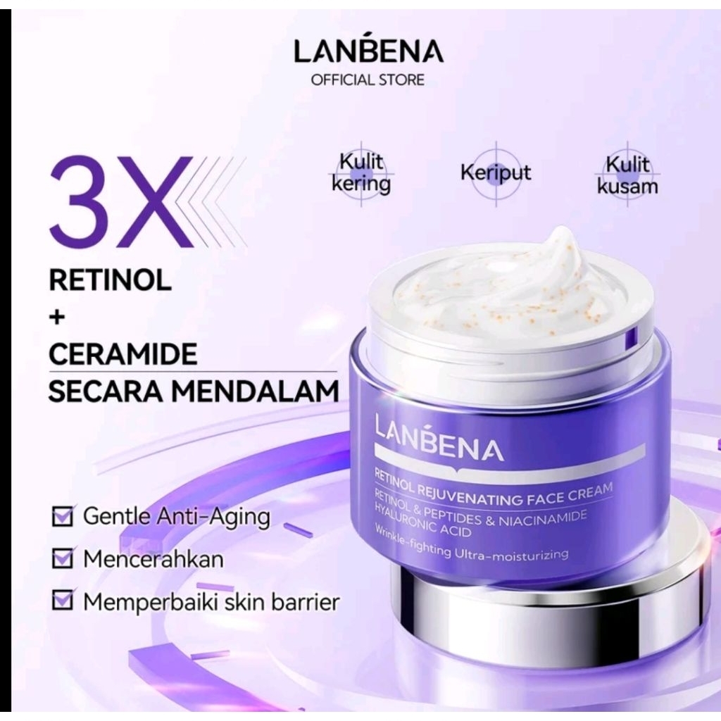 LANBENA 3X Retinol Face Cream | Double - Layer Encaps