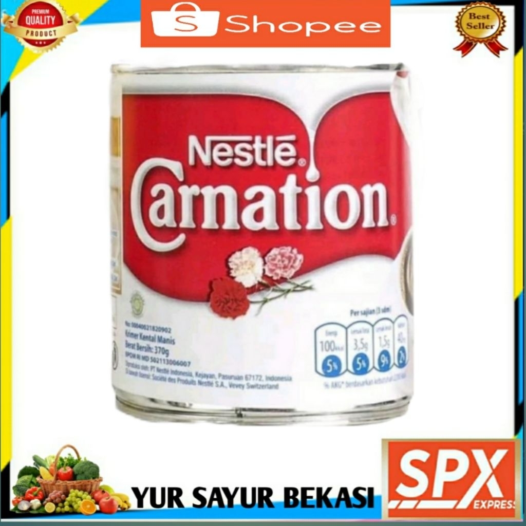 

Susu Carnation Nestle SKM 370gr.