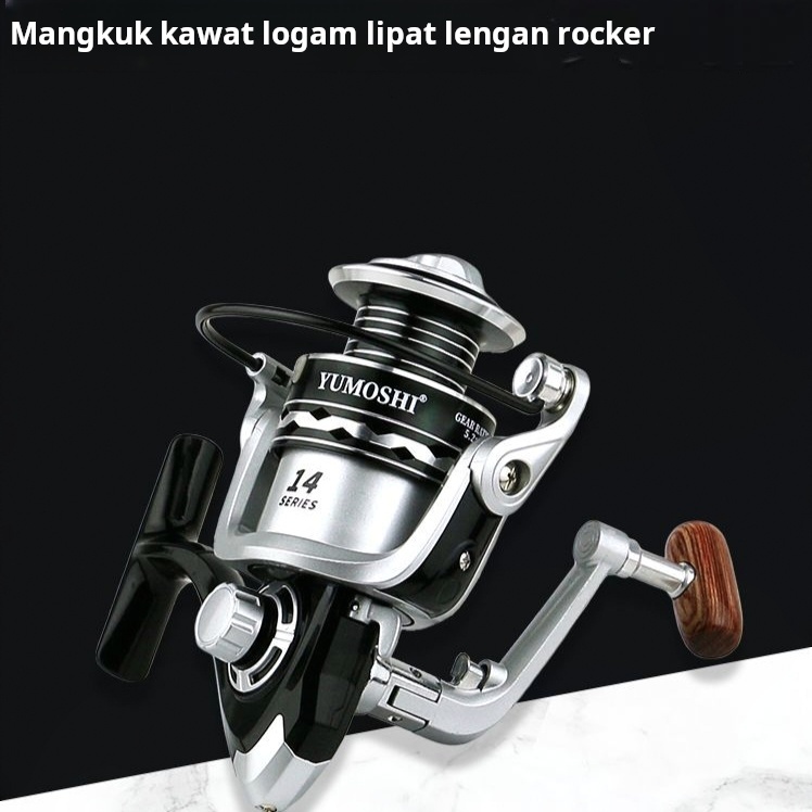 Reel Pancing Metal Spool 13BB - Reel Fishing Spinning Rod Casting Reel Surf Fishing