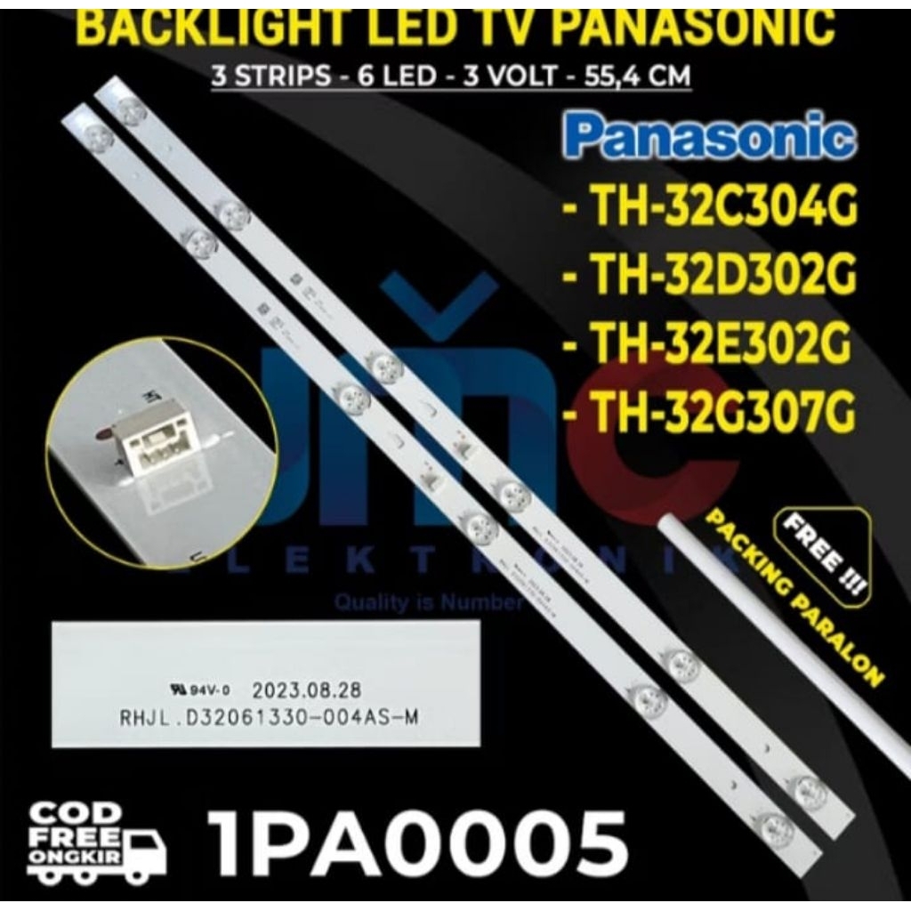 BACKLIGHT TV LED PANASONIC TH-32E302G BARU
