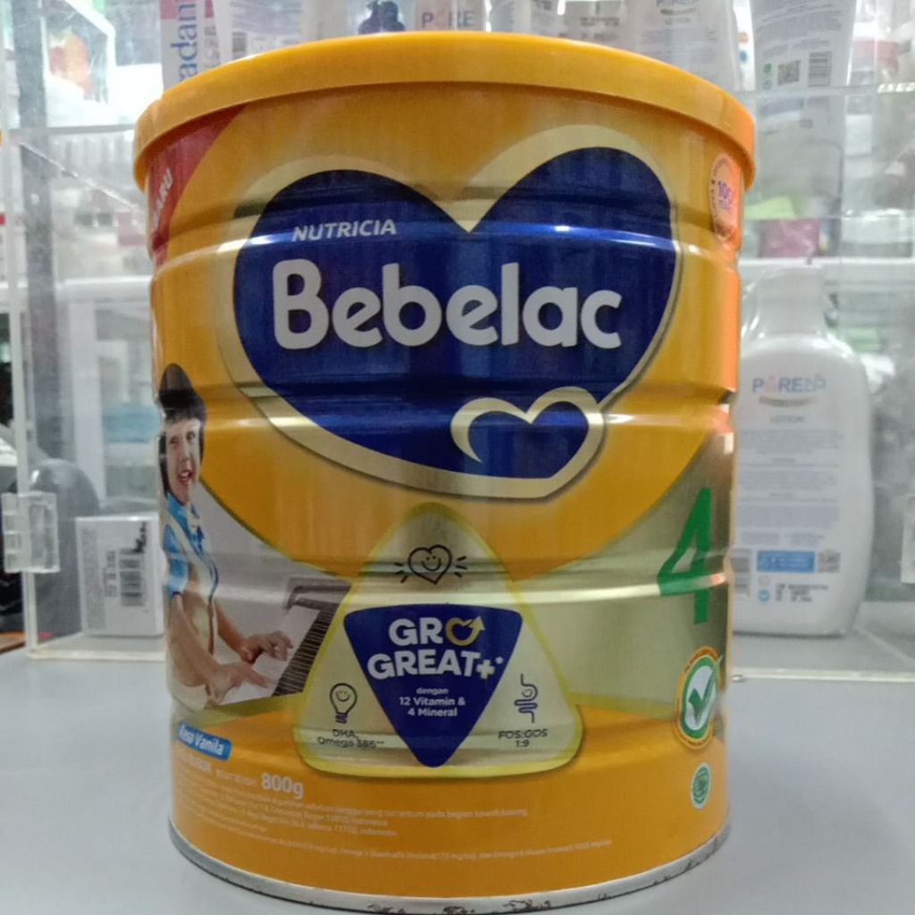

BEBELAC 4 VANILLA DAN MADU 800 Gr