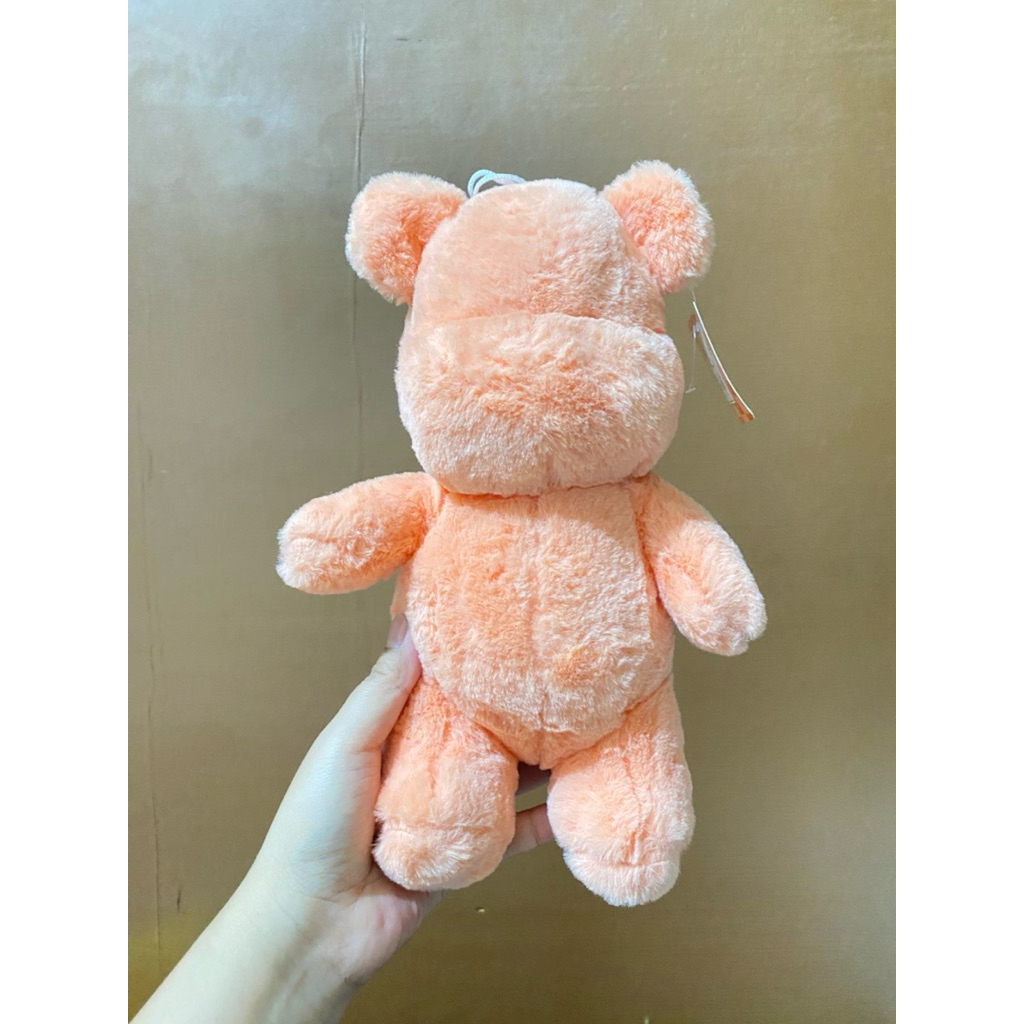 Boneka Karakter Peach Bearbrick size 27cm / Boneka bearbrick / Boneka bear Noface / Boneka Beruang P