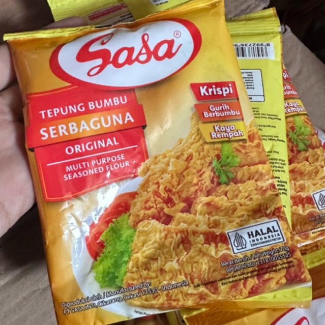 

SASA TEPUNG BUMBU KENTUCKY 200G – AYAM GORENG KRISPI ALA RESTORAN CEPAT SAJI