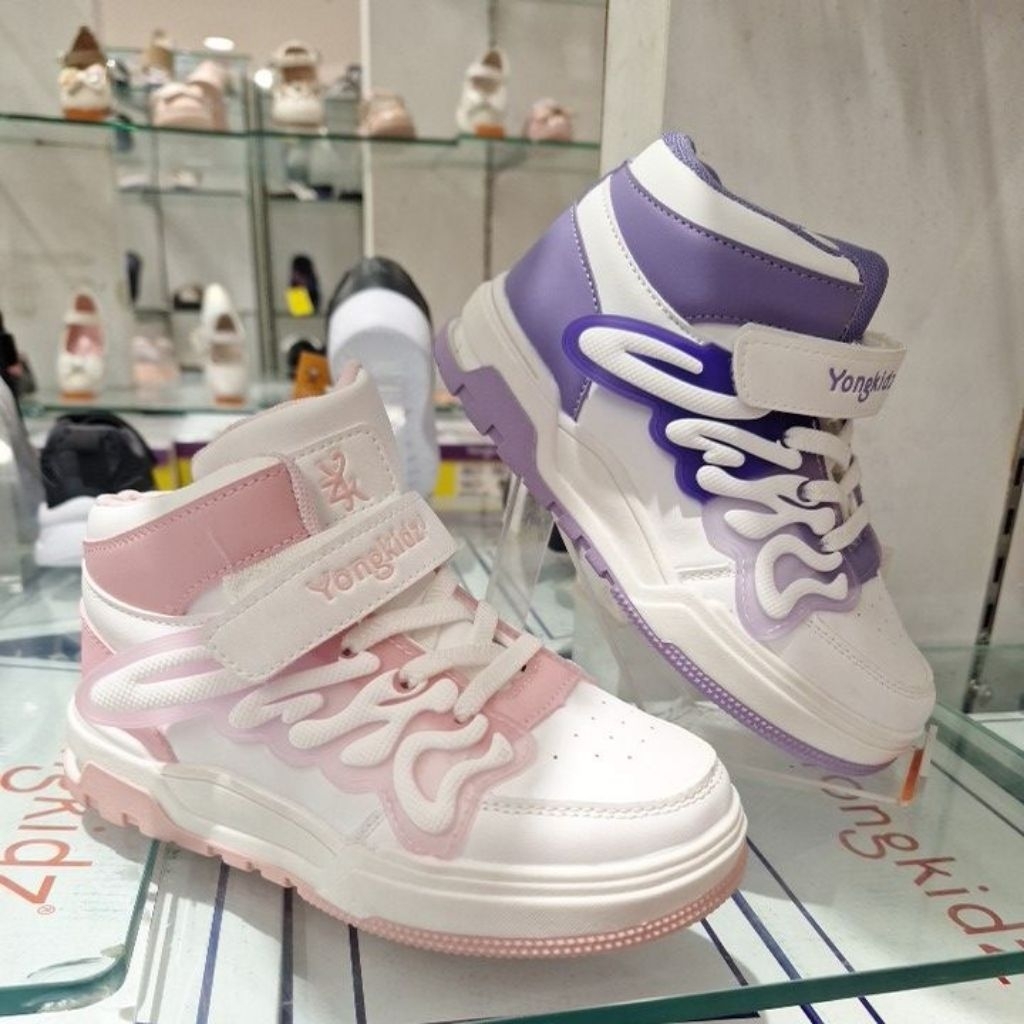 YONGKIDZ - sepatu boot anak perempuan