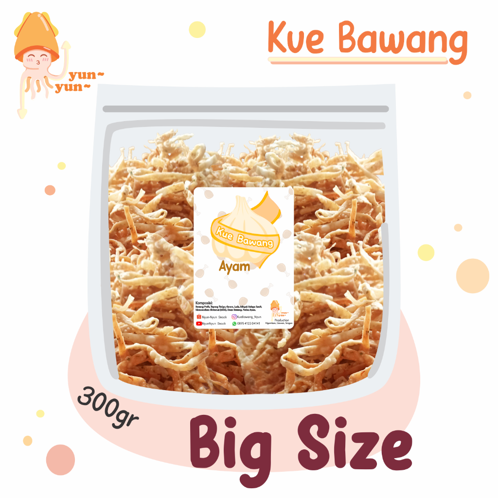 

Big Size - Kue Bawang NyunNyun