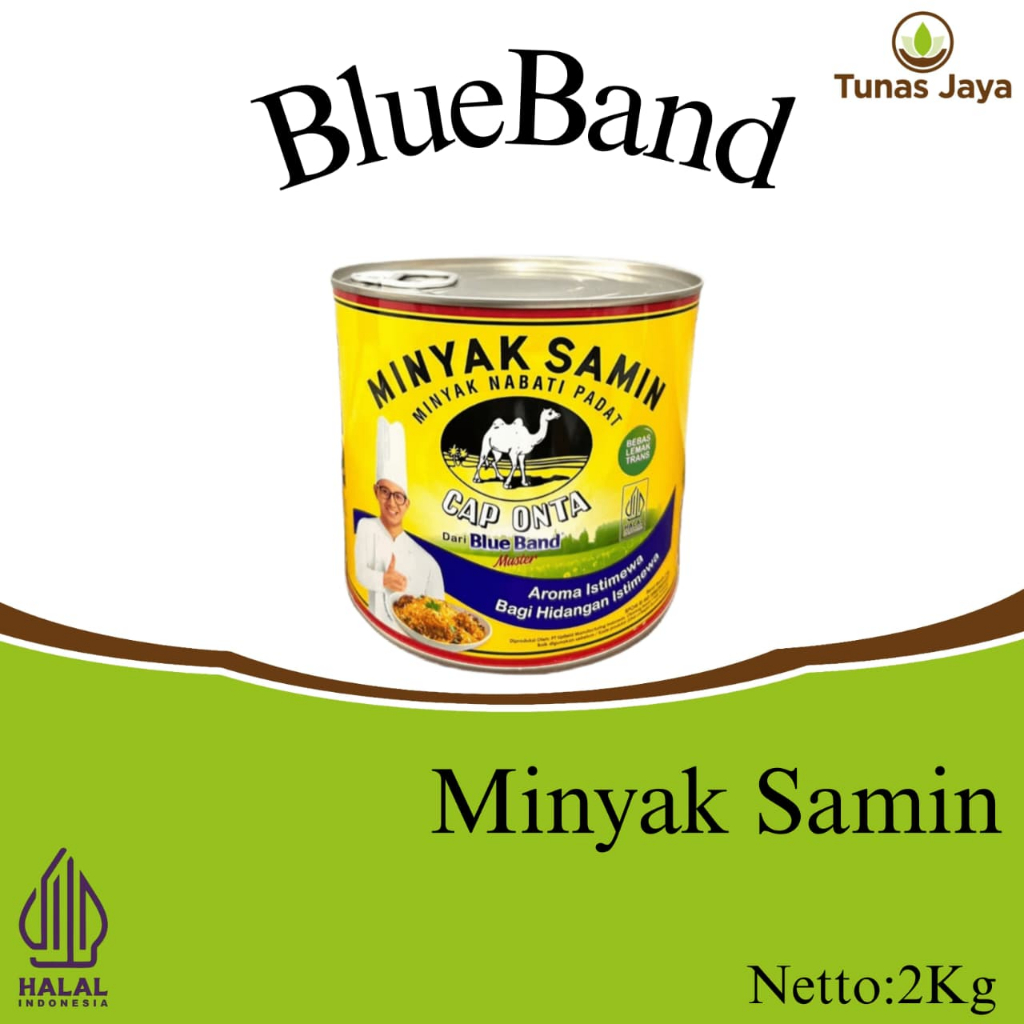 

BLUEBAND MINYAK SAMIN 2KG