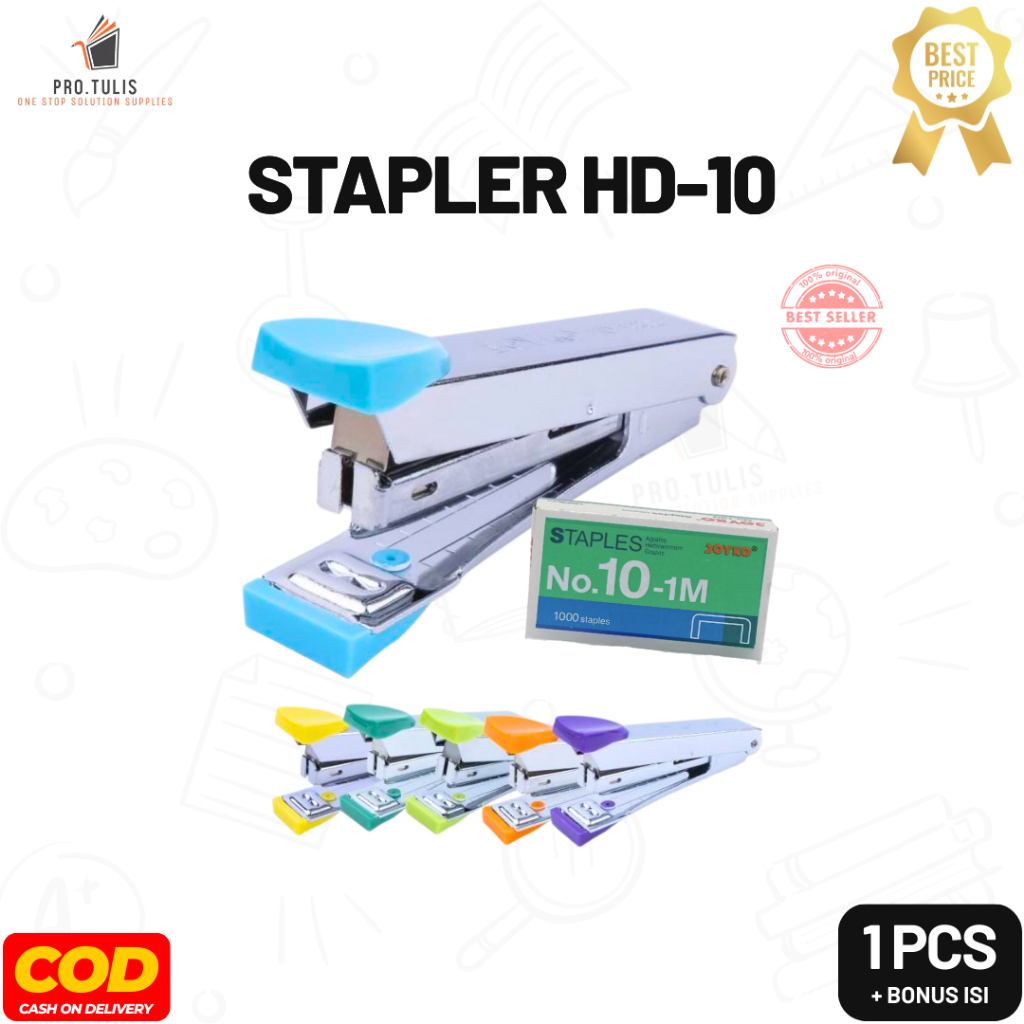 

(1 Pcs) Joyko Stapler HD-10 Berikut isi PT