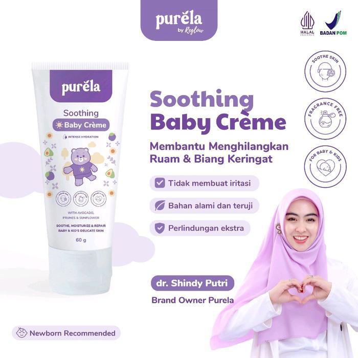 Purela Soothing Baby Cream Perawatan Kulit Anak Untuk Wajah dan Badan