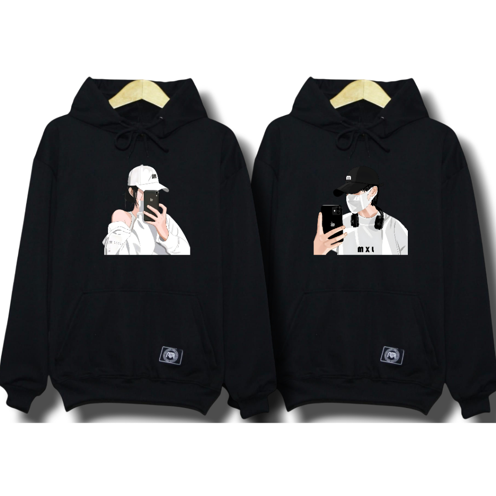 COD hoodie couple pria wanita / jaket couple viral kekinian / sweater couple pasangan terbaru / HOOD