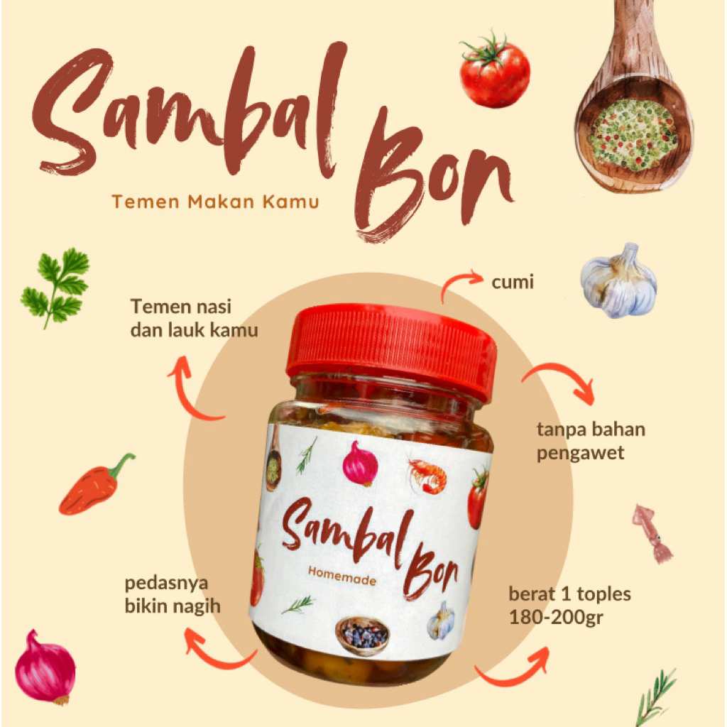 Sambal Cumi by Sambal Bon / Aneka Sambal