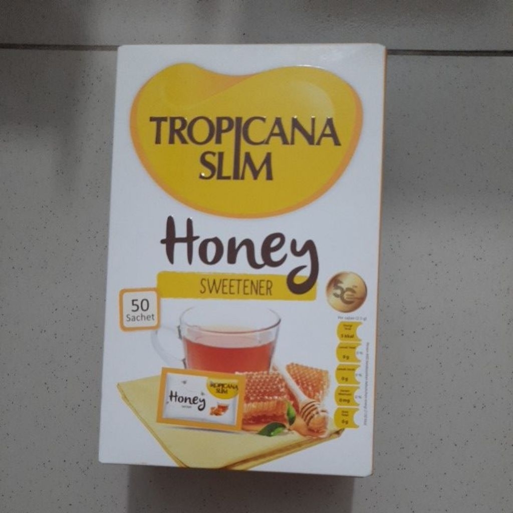 

EXP 06/2026 Tropicana Slim Honey Sweetener 125gram (50 x 2,5gr) Gula