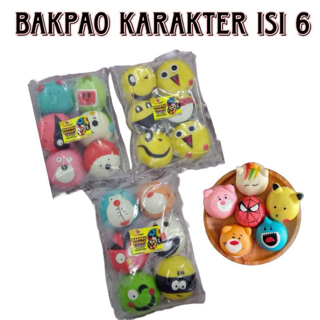 

Bakpao karakter isi 6