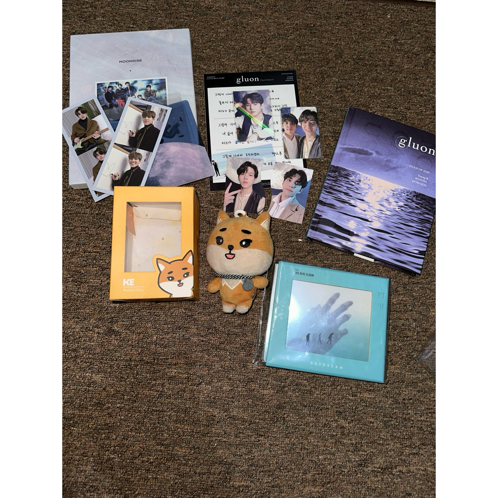 DENIMALZ DAY6 KE 2019 + 2 ALBUM DAY6 fullset + Gelang day6 bonus slogan youngk