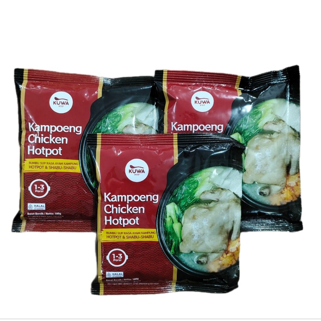 

Bumbu Sup Kampoeng Chicken Hotpot & Shabu-shabu 100gr - KUWA