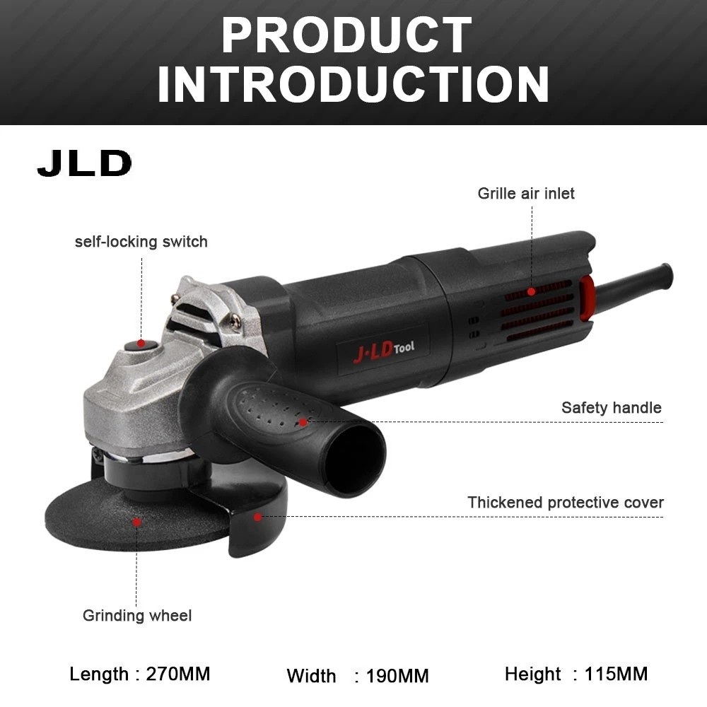 JLD Alat Mesin Gerinda Listrik mesin potong poles grinding - MESIN GERINDA TANGAN Cocok Untuk Memoto