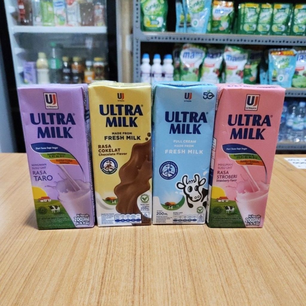 

susu ultra milk kotak 200ml