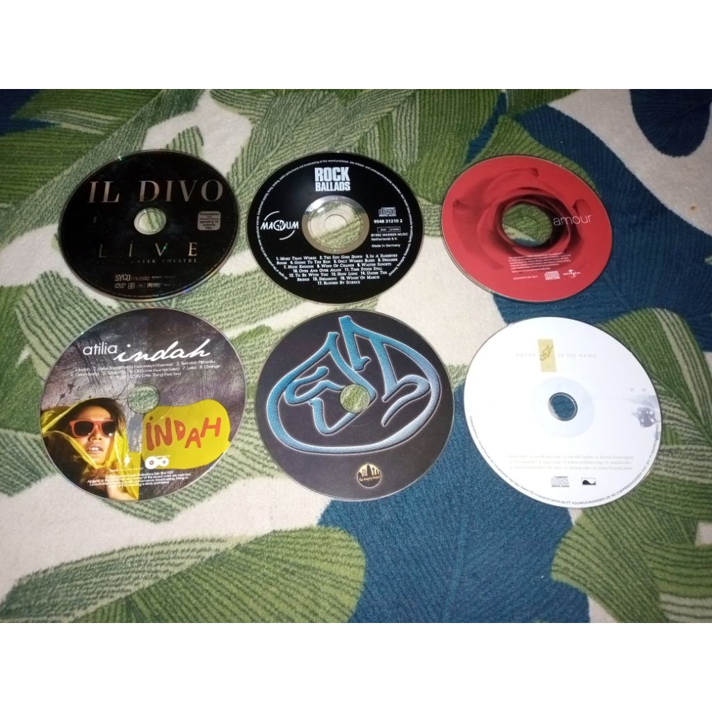 SEPAKET CD TANPA COVER