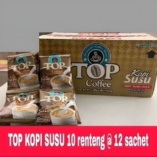 

TOP Kopi Susu Kental Manis 30g 1 Dus/Karton Isi 120 Sachet