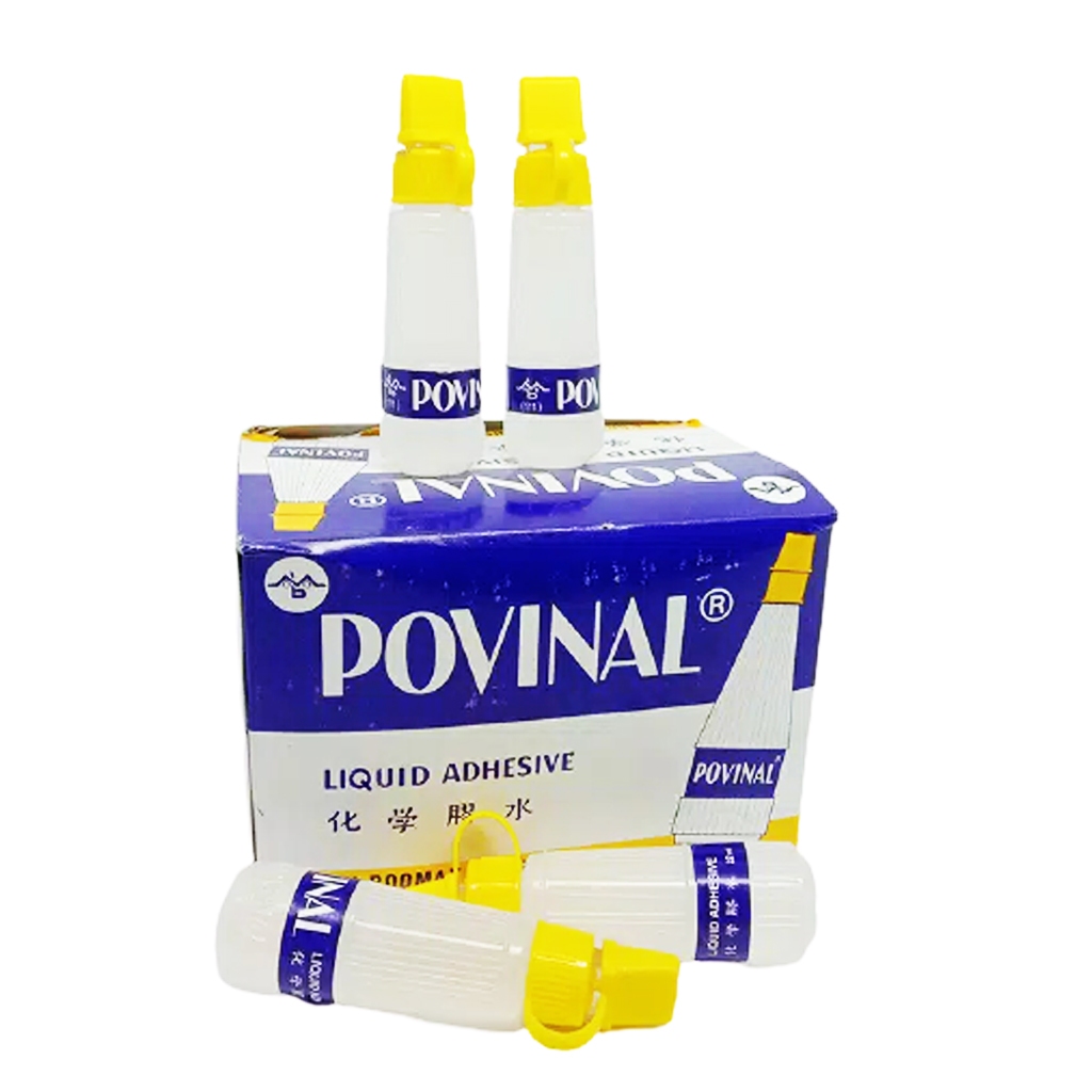 

Glue | Lem Cair Gel Kertas Povinal 111 Kecil (12PCS)