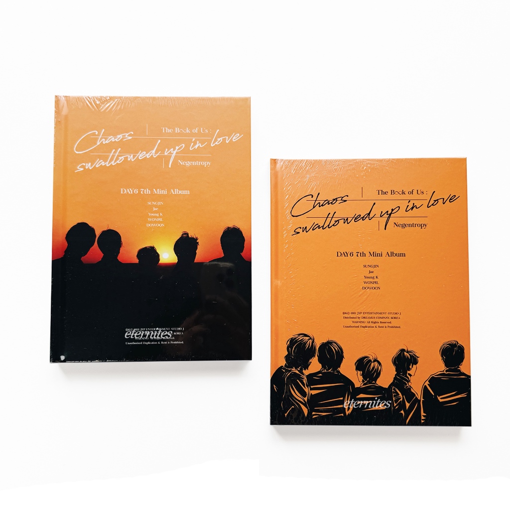 [ READY STOCK / OFFICIAL / SEALED ] DAY6 (The Book of Us) : Negentropy - Chaos swallowed up in Love 