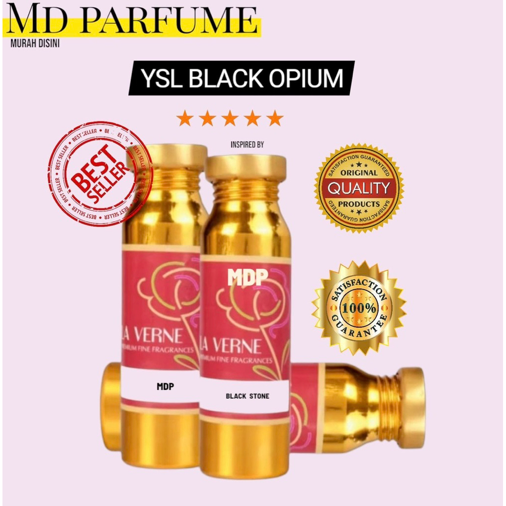 MD BLACK STONE BY LAVERNE SEGEL ORIGINAL PABRIK 100 ML BIBIT PARFUM.