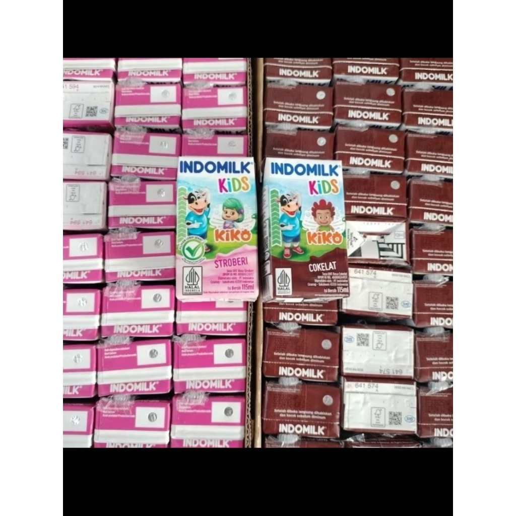 

Susu INDOMILK UHT Kid 115 ml _1 ctn isi 40 pcs _