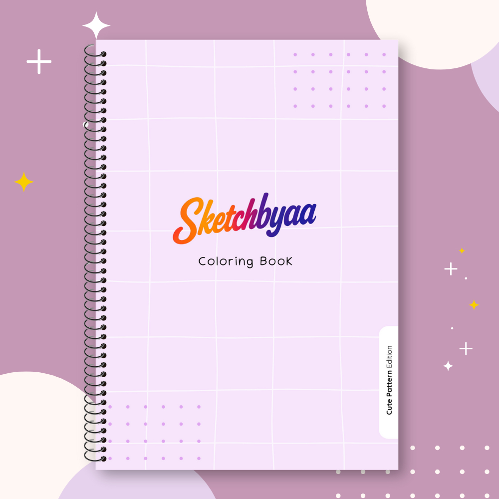 

Buku Mewarnai Aesthetic dan Lucu, Motif Pattern - Coloring Book for Adults