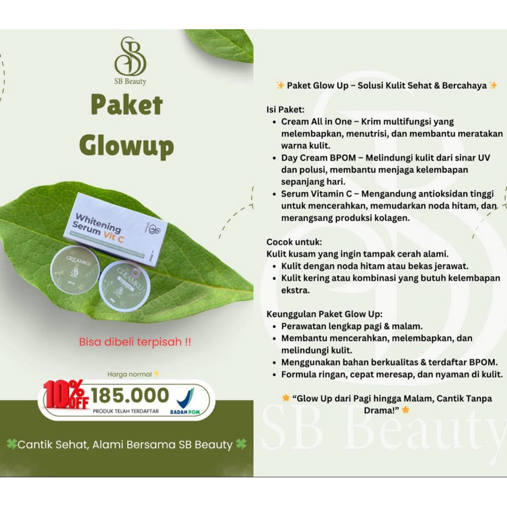 paket sb glow up