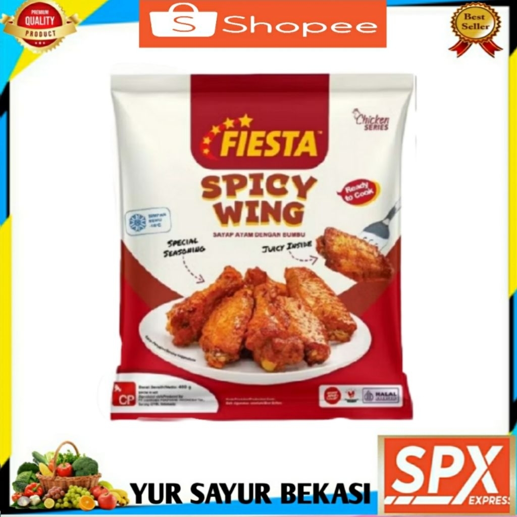

Fiesta Spicy Wing 400gr.
