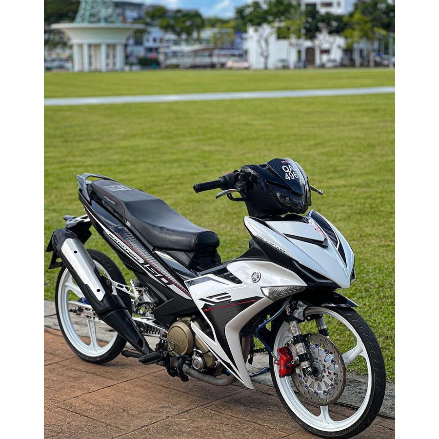 STRIPING EXCITER 150 malaysia putih / exciter vietnam