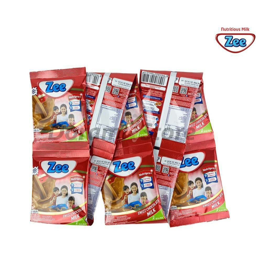 

Susu zee Original Renceng Isi 10 Sachet Per Renteng ready Coklat