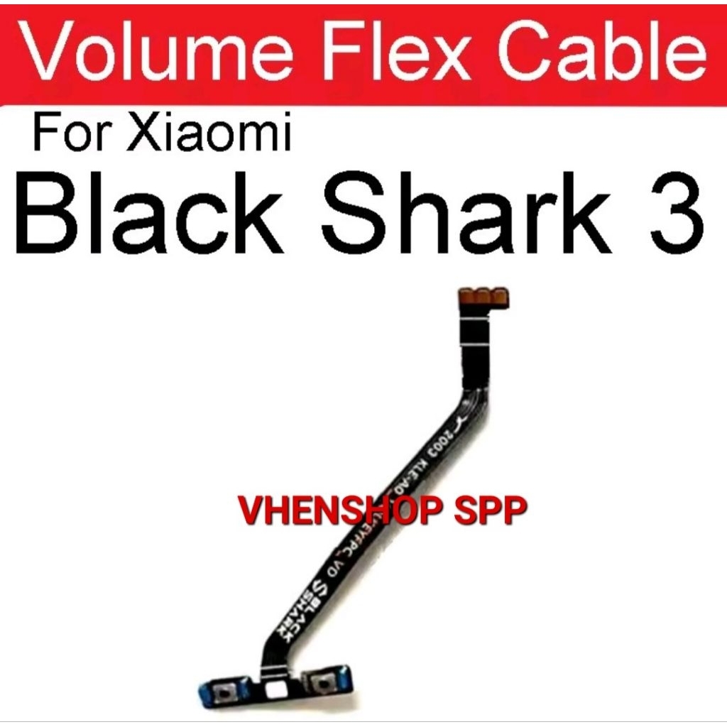 flxible fleksibel tombol volume xiaomi black shark 3 original