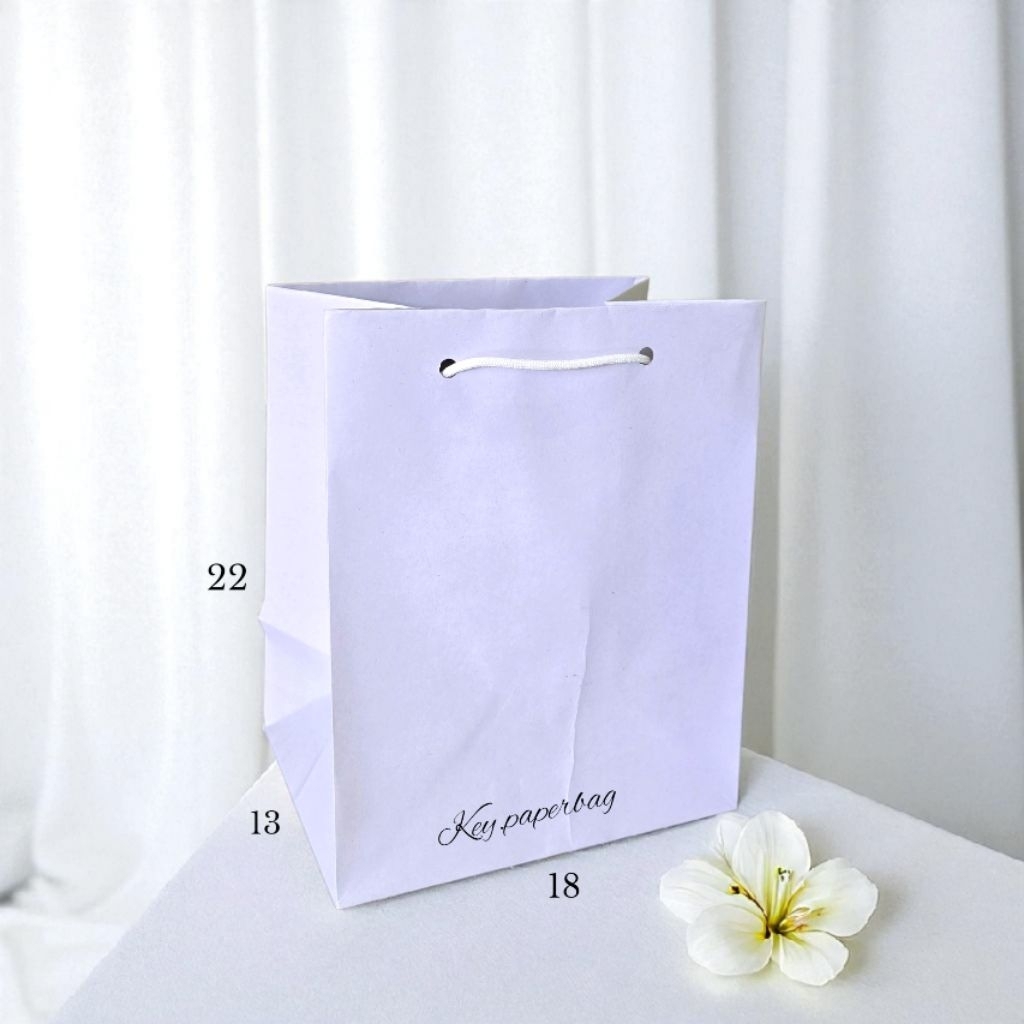 

Paper Bag Polos R5 Cokelat, Putih, Hitam 18x13x22