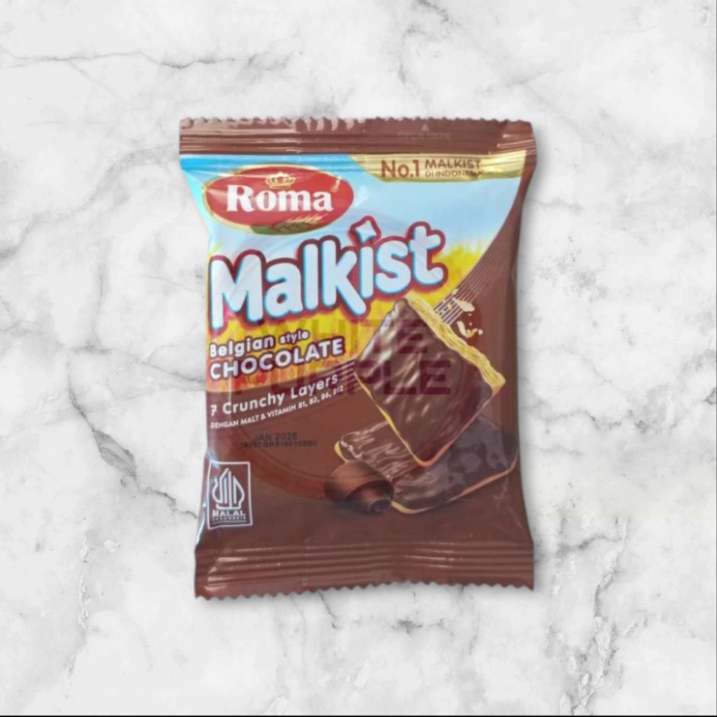 

Roma Malkist Coklat isi 10's – Biskuit Renyah dengan Taburan Cokelat Lezat