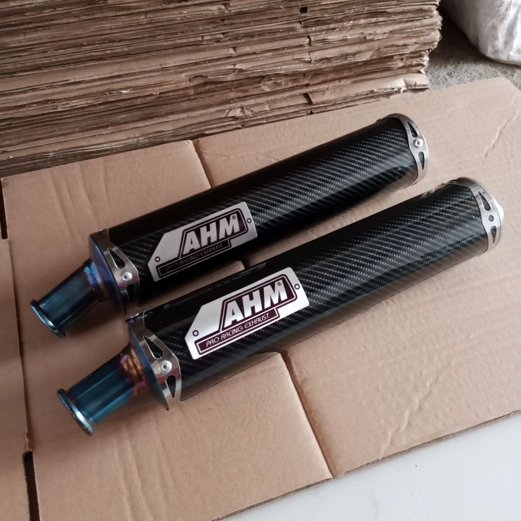 Exhaust AHM 2stroke Manifold only type Blue tip