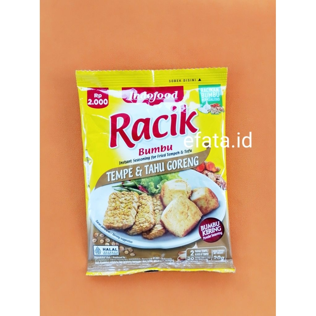 

Racik Tempe Goreng Tahu Goreng COD