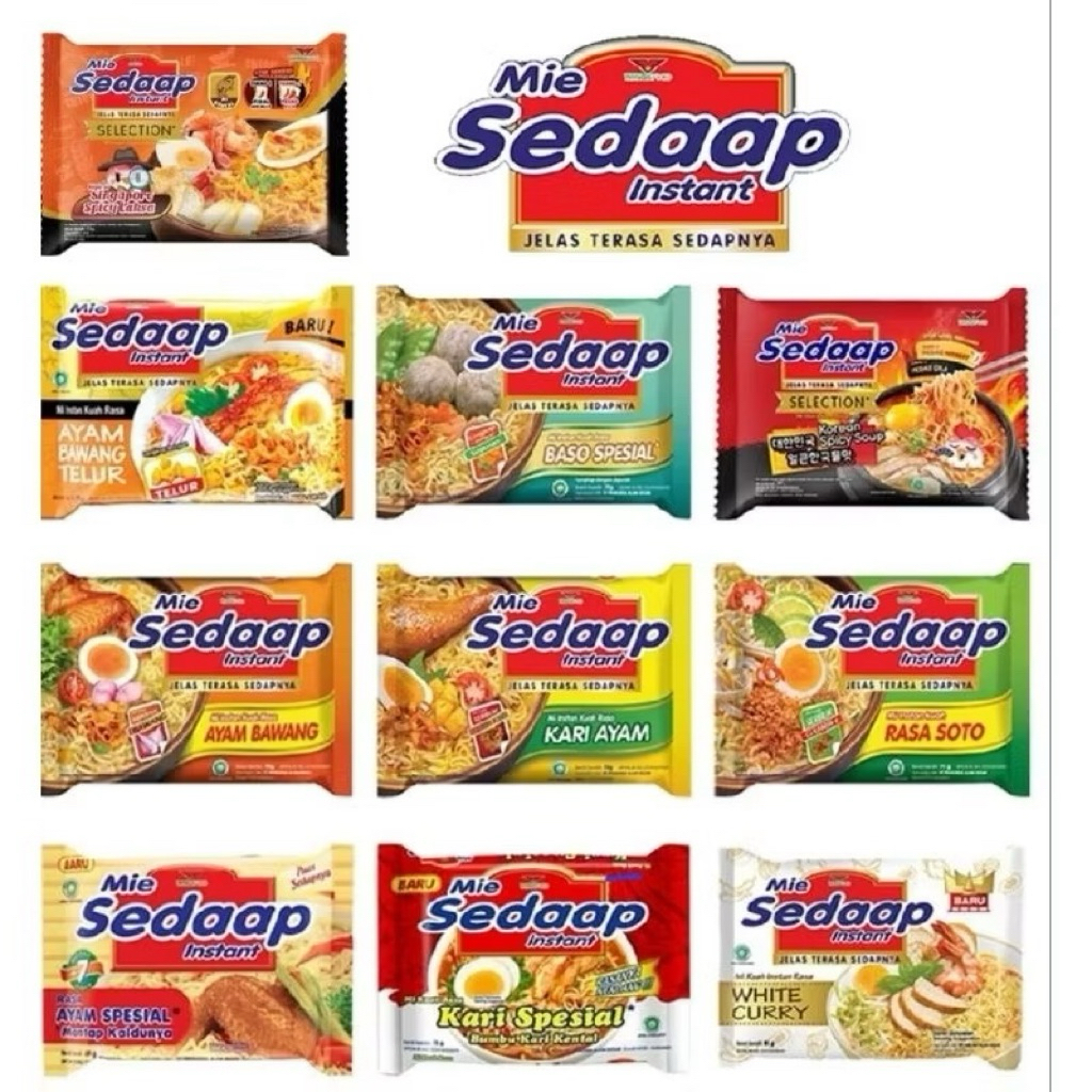 

❣️ZR❣️MIE SEDAAP INSTAN ALL VARIAN-mie kuah sedaap-kie goreng sedapp