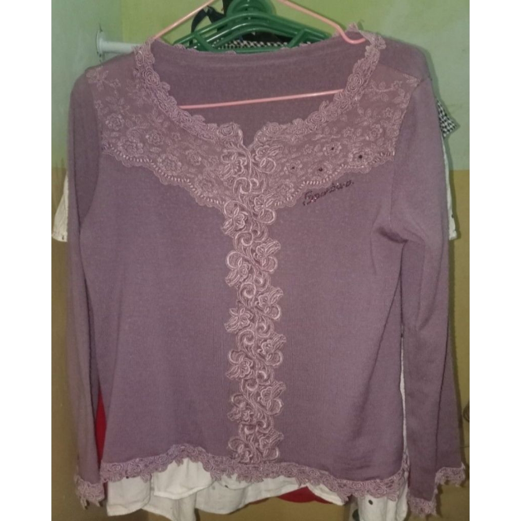 shirt 2000's y2k w/ flowers