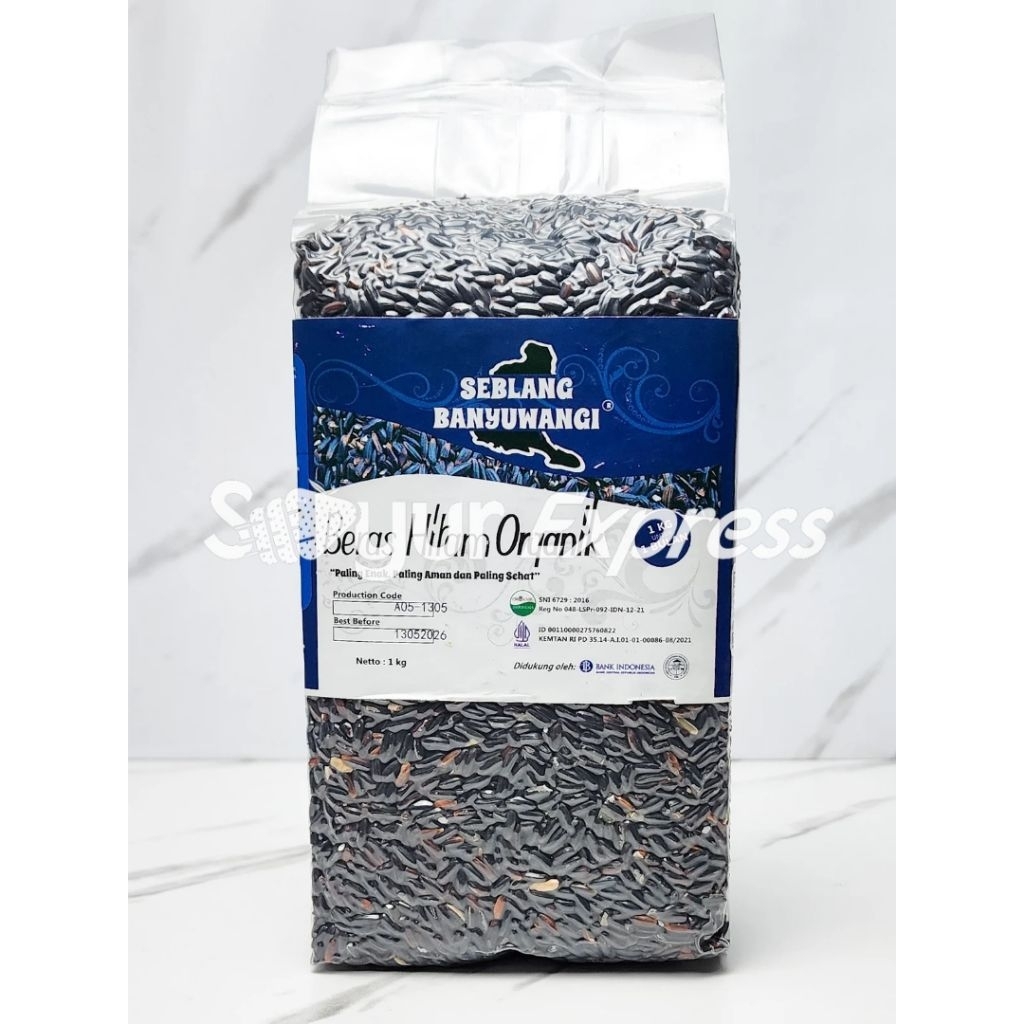 

KIRIM INSTAN Beras Hitam Organik Seblang Banyuwangi 1kg