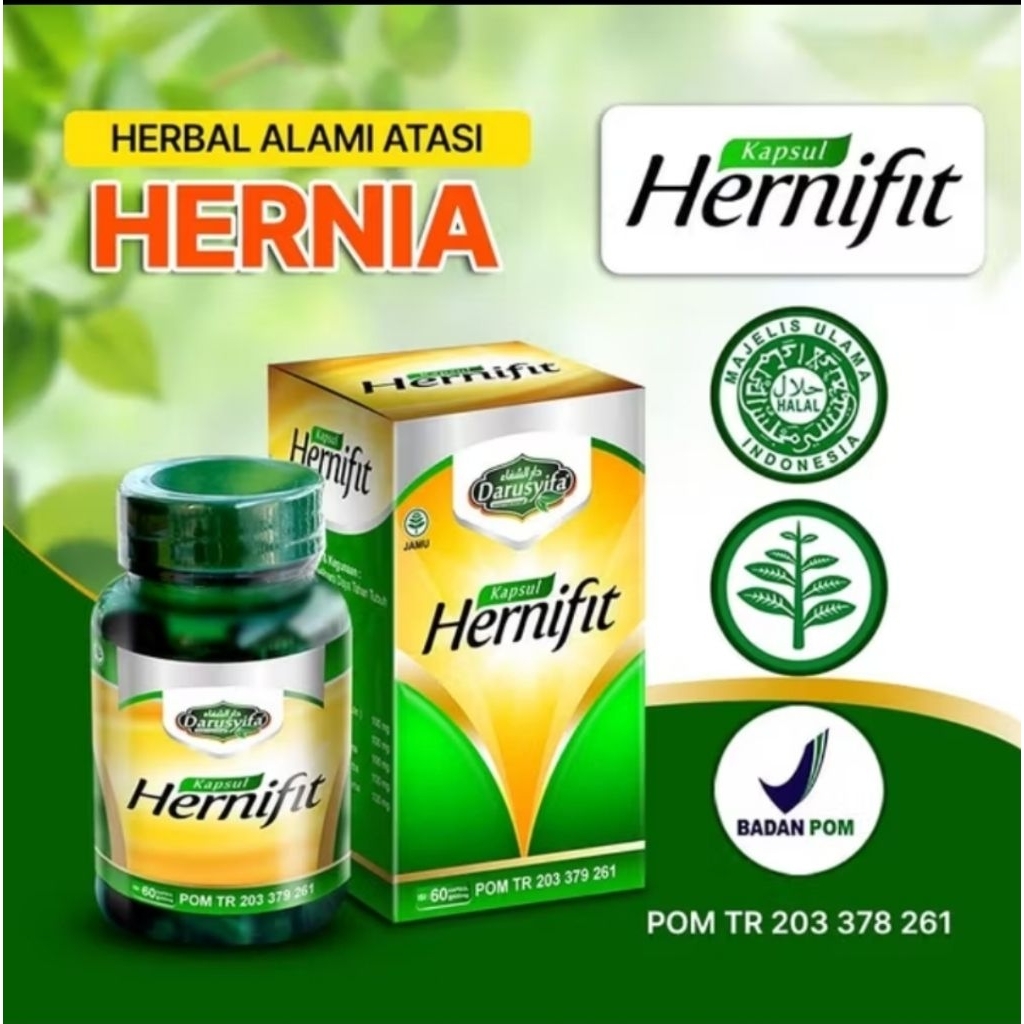 Hernia herbal Ampuh atasi hernia turun berok secara alami Bpom Original
