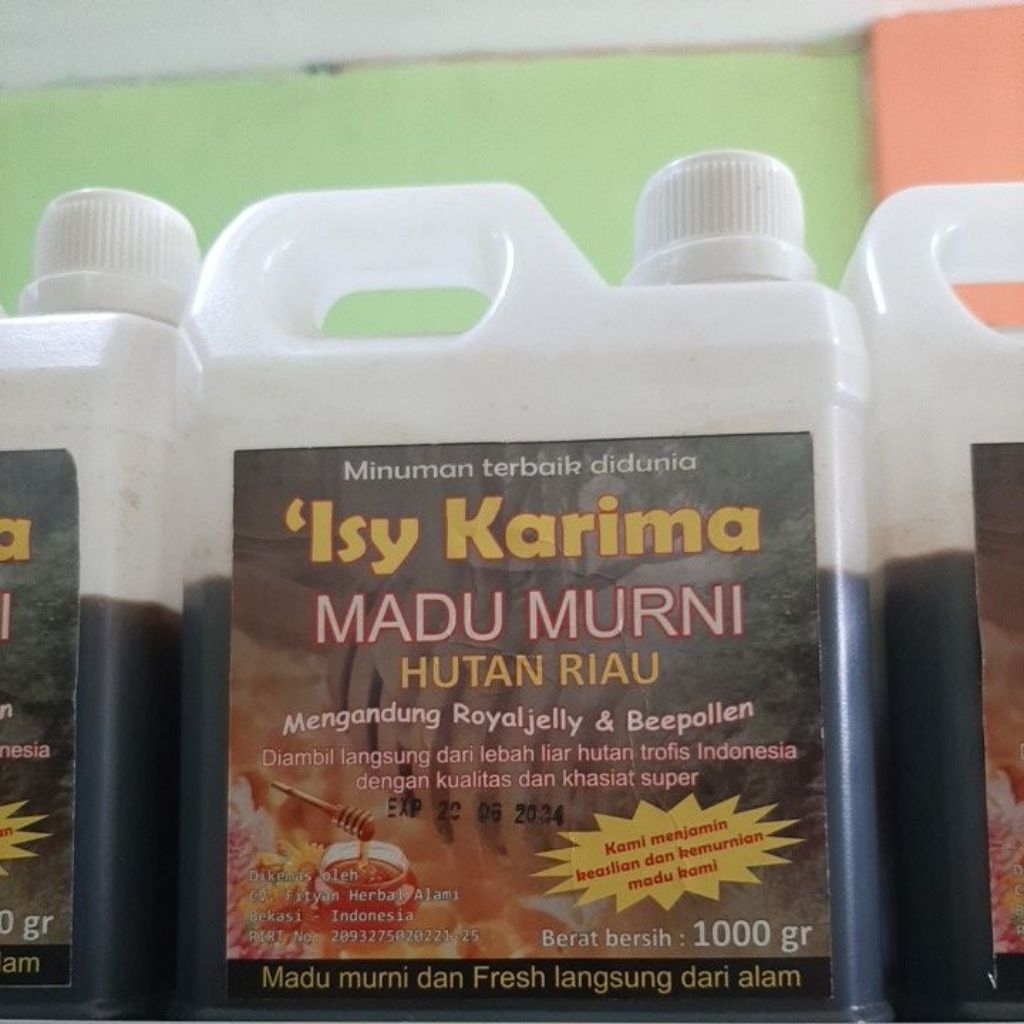 

madu murni hutan riau Isy karima