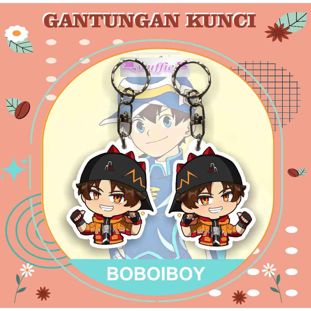 Gantungan Kunci Boboiboy / Keychain Boboiboy