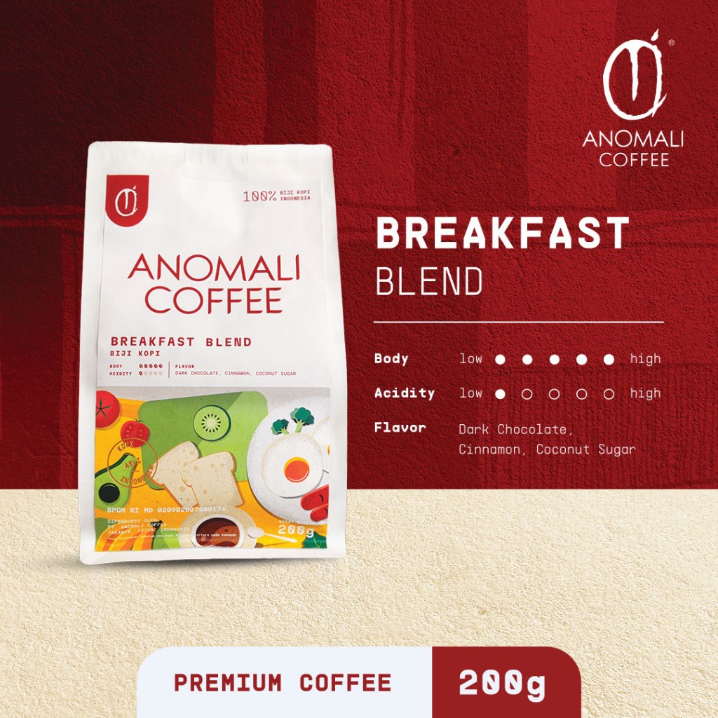

Anomali Coffee Biji Kopi Breakfast Blend