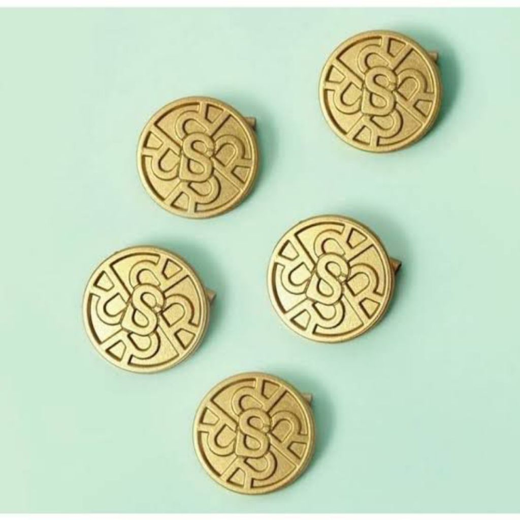 Xanadu Brooch - Bros Buttonscarves x Ria Miranda - 2pcs